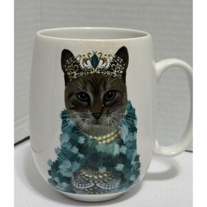 Fab Funky Cat Coffee Mug 16 Oz Unique Gift Certified International